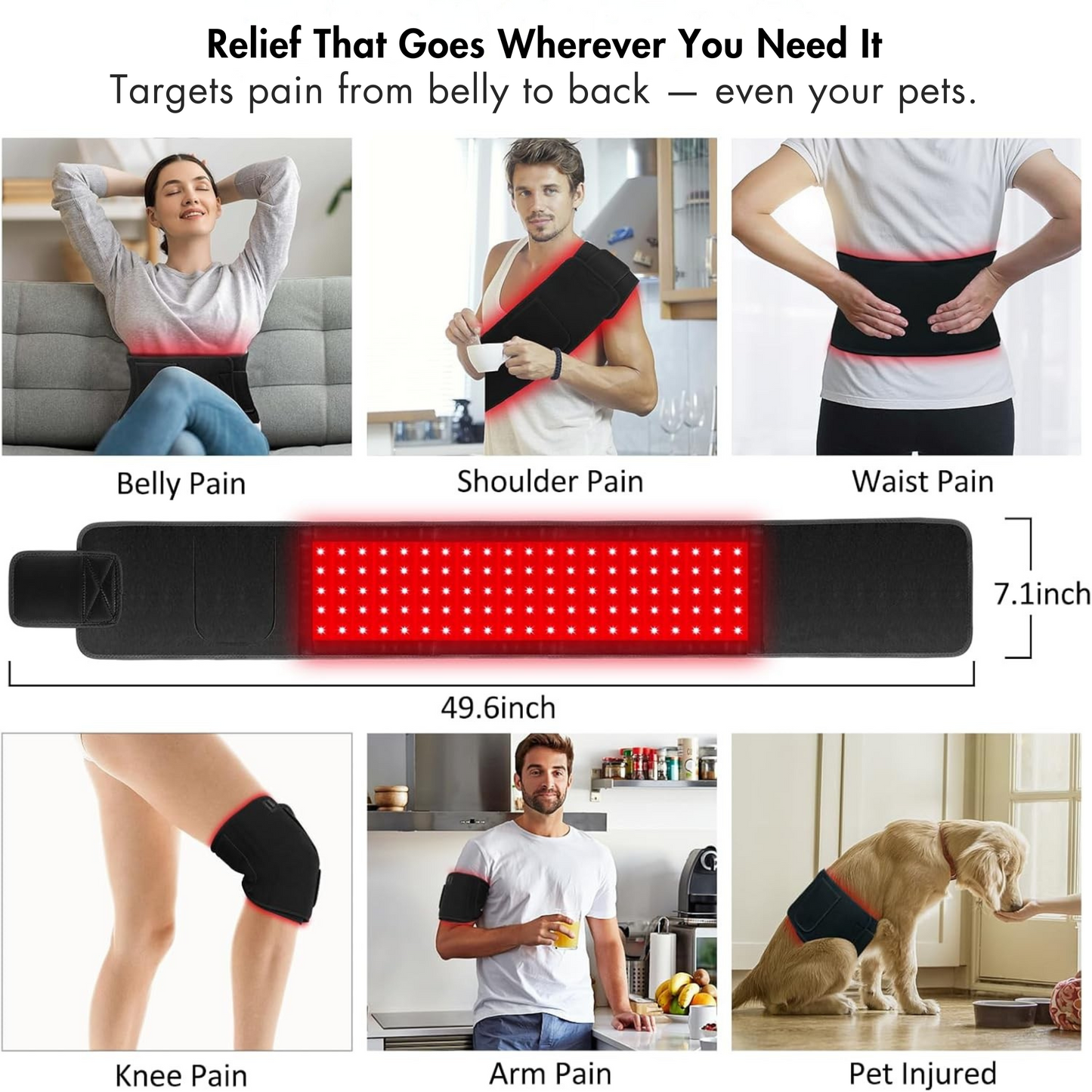 Celluthera® Skin Recovery Red Light Belt